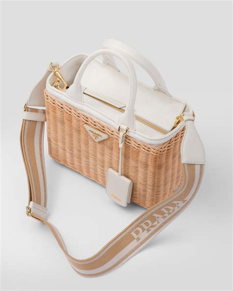 prada tote styles|prada wicker tote.